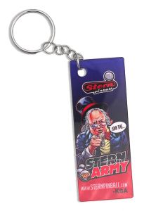 Stern Army Keychain